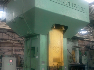 Выполнен капитальный ремонт и модернизация пресса модели HASENCLEVER FPRN-315