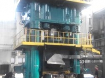Выполнено  техническое обслуживание пресса ПО750 усилием 10 000 тонн